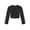 Black, variant on DPOIS Boys Girls Sparkle Sequins Dance Crop Top Jazz Hip Hop Tank Tops Black 7-8
