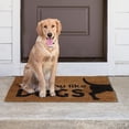 thumbnail image 5 of Abbott Collection 35-FWD-AN-2372 Graphic Hope You Like Dogs Doormat, 18x30 inches L, Natural/Black, 5 of 6