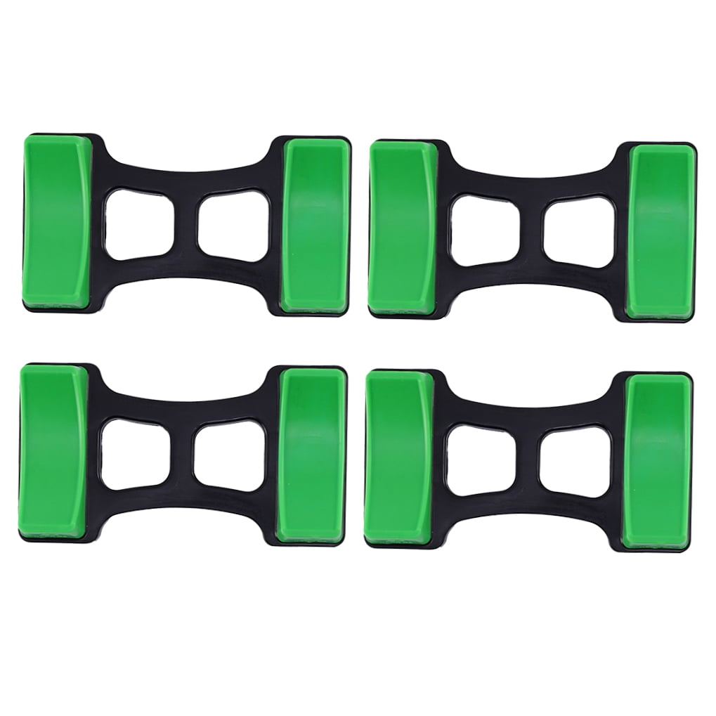 ETHZZLE 4Pcs Sturdy Dumbbell Bracket Stable Weight Rack for Home Workout Storage
