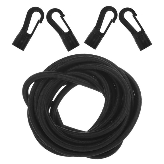 Elastic Rope Kayak Paddle Leash for Fixing Carrier Belt with Hook Holder Outdoors Gear