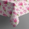 thumbnail image 5 of Pioneer Flower Floral Print Pattern Square Tablecloth,Waterproof Square Table Cover,Wipeable Spillproof Washable Table Cover for Home Kitchen Party Decor 60"x60"(152x152cm), 5 of 6