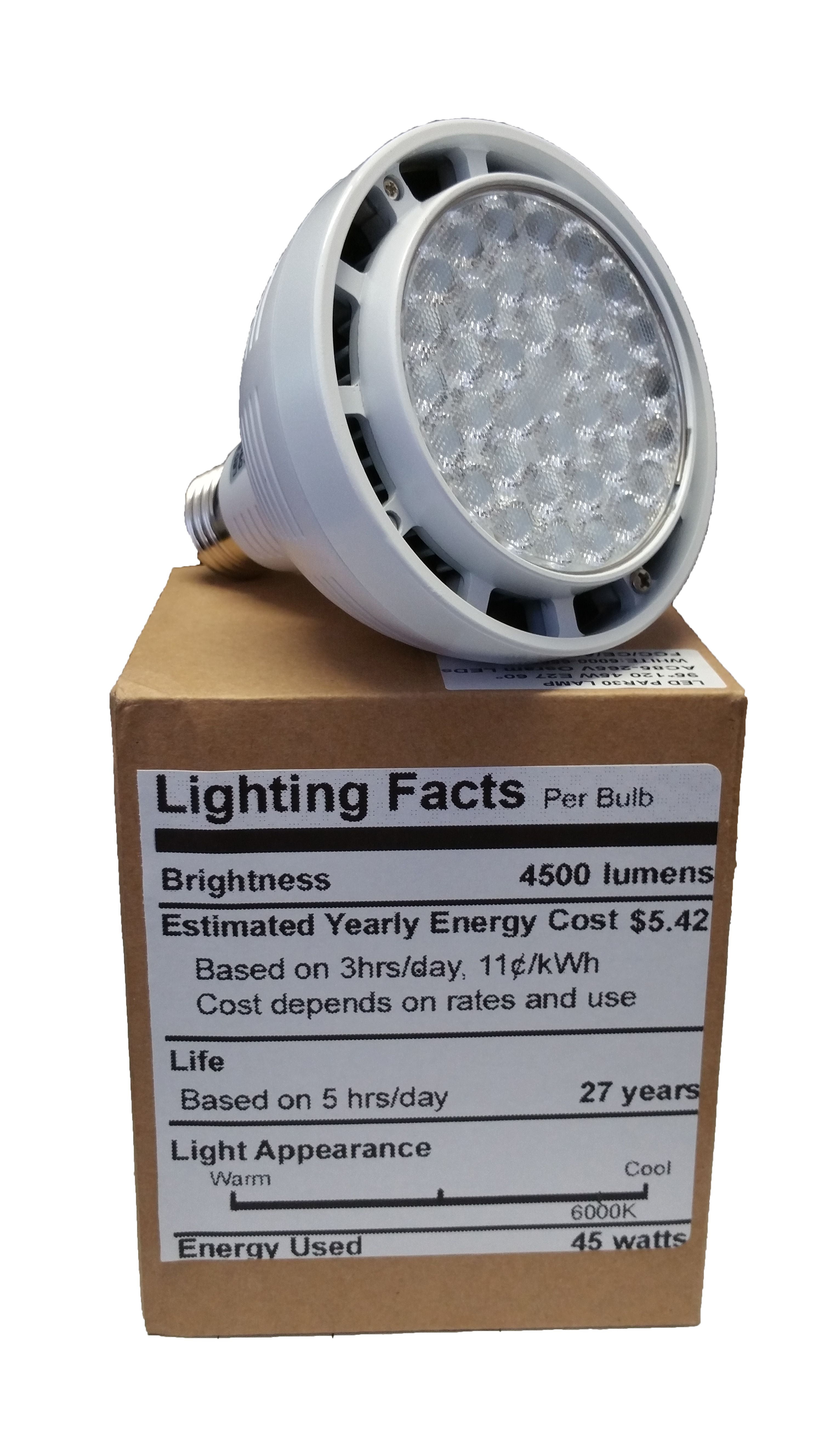 OSRAM Lamp LED High Output Bulb Swimming Pool Spa Garage 110v 300w Low 500w - Walmart.com