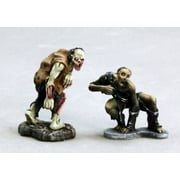 Reaper Miniatures Ronnie & Reggie, Zombies 2P 03601 Dark Heaven Unpainted Metal