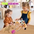thumbnail image 4 of Juego de muñecas familiares Familydolls con casa de muñecas para mascotas de 3 a 12 años, 4 of 8