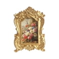 thumbnail image 1 of predolo Picture Frame 2.3 x 3 inch Desktop Resin Retro Vintage Photo Frame Photo Gallery, 1 of 8