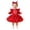 Red, variant on mgoYE Baby Girl Christmas Outfit Newborn Infant My First Christmas Dress Tutu Skirt with Headband Set