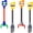 Red, Blue, Gray, variant on NCQ 4 Pcs Interactive Grabber Claw Robot Arm Pack Reacher Pickup Tool and Hand Eye Coordination Play, 18 Inch (Multicolor)