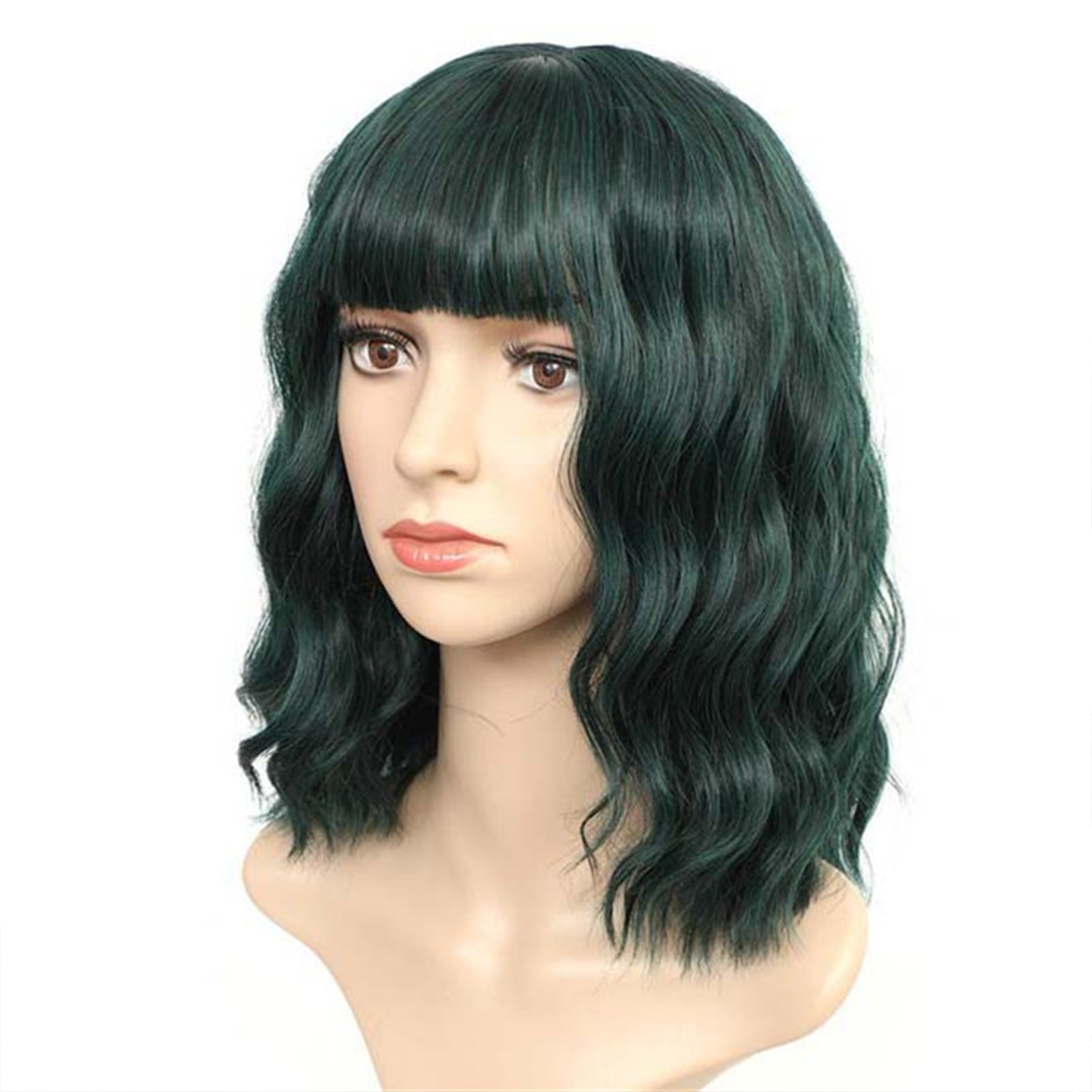 Short Golden Wig Curly Wavy Easy to Adjust Party Costumes Tool - Walmart.com