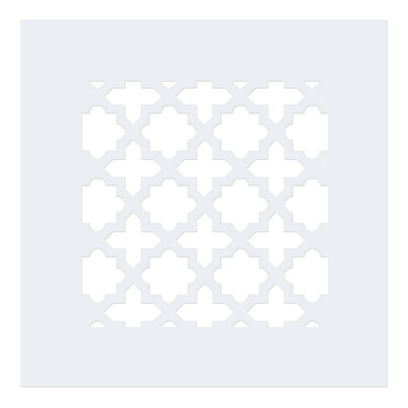 Uxcell Air Vent Cover Grille for 5.5"x5.5" Duct Opening, Acrylic Glass Wall Ceiling Hole Cover for Ventilation