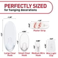 thumbnail image 2 of Command Clear Hooks Party Decoration Variety Kit, Holds up to 4 lb., Hangs up to 16 Items and 30 ft. of Lights, 2 of 9