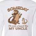 thumbnail image 4 of Inktastic Someday I'll Rock a Beard Like My Uncle-Bearded Dragons Long Sleeve Youth T-Shirt, 4 of 5
