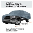 thumbnail image 3 of Classic Accessories Over Drive PolyPRO 1 Full-Size SUV and Pickup Cover, Fits SUVs and pickups 15' - 19' L, 3 of 5