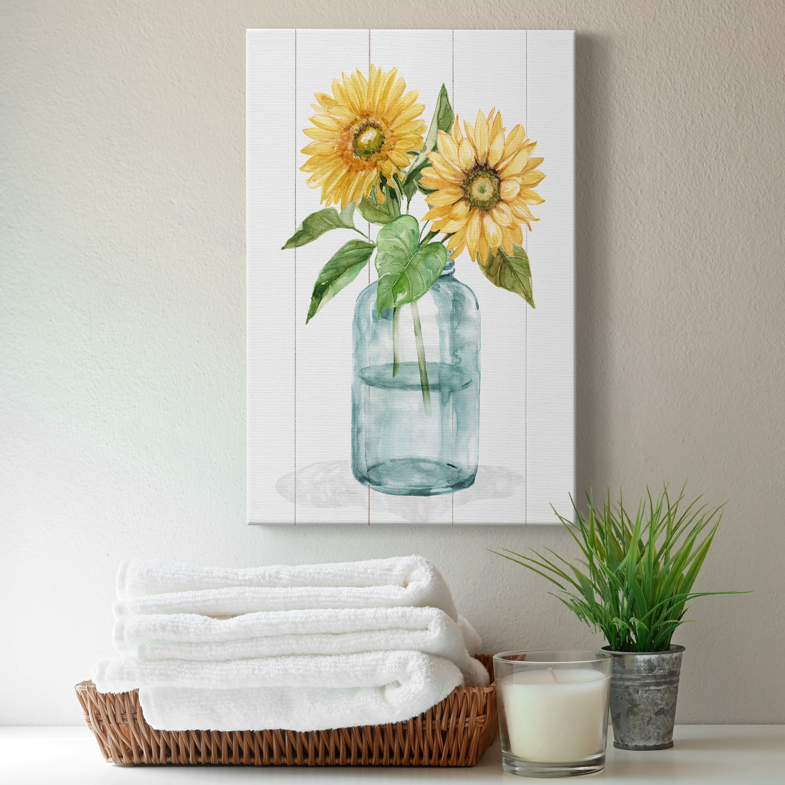 Sunny Day I Premium Gallery Wrapped Canvas - Ready to Hang - 8 x 12