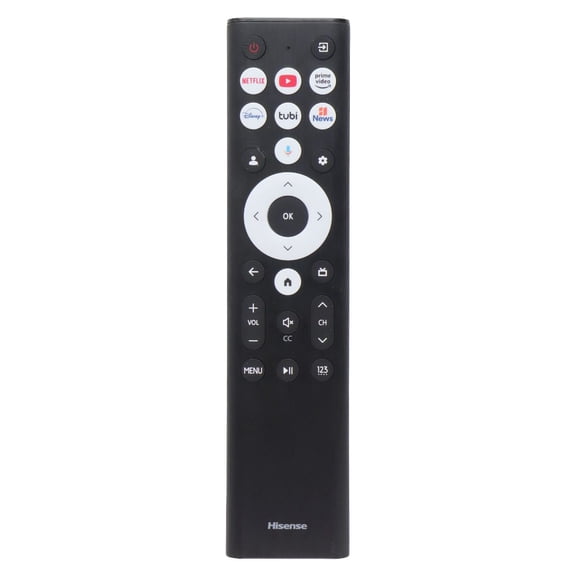 Pre-Owned Hisense Remote Control (ERF6B80HL) Netflix/YouTube/Prime Video/Disney+/Tubi/News