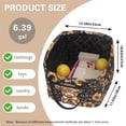 thumbnail image 6 of Yuyamidu Cute Highland Cow Quilted Laundry Basket for Bedroom with Side Pockets Large Capacity Laundry Basket Nursery Organizer Bin for Home Organization, 6 of 6