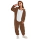 thumbnail image 2 of Conjunto de Halloween cálido para padres e hijos, pantalones largos, pijamas con capucha y estampados para el hogar, mono para niños, monos para niños, 2 of 5