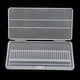 thumbnail image 3 of Durable Moisture Proof Nail Art Drill Bits Storage Box, Drill Bits Organizer, Plastic Practical For Professional, Nail Salon, Nail Art School / College, 3 of 8