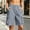 Gray women plus size cargo shorts a1, variant on Cagogo Women Plus Size Cargo Bermuda Shorts Elastic Waist Pants with Pockets Casual Loose Fit Active Summer Workout Beach Lounge Travel Shorts, Pink XL