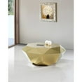 thumbnail image 5 of Meridian Furniture Gemma Gold Coffee Table, 5 of 5