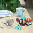 thumbnail image 4 of Shisuyan 1 Set Bird Training Toy Parrot Intelligence Toy Parrot Wooden Block Puzzles, 4 of 8