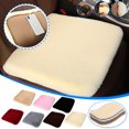 thumbnail image 4 of Winter Soft Warm Faux Fur car seat Cushion,Universal fit Plush Front and Back Fuzzy car seat Pads Cushion Cover Protector - 1pcs (Front Seat 1pcs), 4 of 4