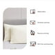 thumbnail image 5 of Juego de fundas de almohada de doble cara de terciopelo grueso de color sólido beige blanco, 51x76cm 2 piezas, tejido de microfibra cepillada suave, resistente a la contracción y decoloración, fundas, 5 of 6