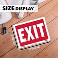 thumbnail image 2 of BAZIC Exit Sign 9"X12", Plastic Signs, Waterproof Indoor Signage, 24-Pack, 2 of 7