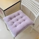 thumbnail image 3 of Cojín de asiento para Silla Espesado Cojín de Peluche de Invierno 40x40cm, Antideslizante para Sofá Decoración de la Silla de Oficina Rosa Púrpura Azul Café Gris, 3 of 6