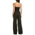 thumbnail image 2 of Nicholas womens  Chesa Banded Corset Linen Jumpsuit, 6, Black, 2 of 2