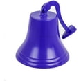 thumbnail image 4 of Navy's Nautical Ship's Aluminum Cast Premium Bell | Nursery Decor Gifts | Nagina International … (11 Inches, Purple), 4 of 5