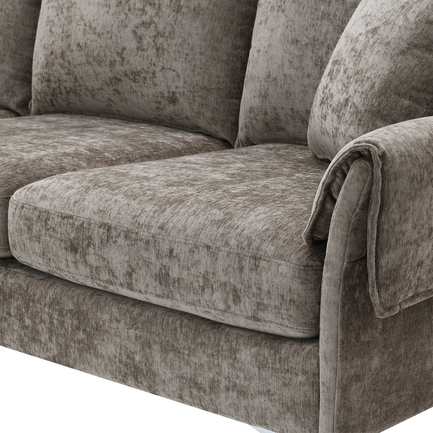 Kadyn 84 " Convertible Sectional Sofa, Modern Chenille L-Shaped Sofa Couch with Reversible Chaise Lounge and Pillows , Fabric Sofa for Living Room, Espresso Kadyn 84 " Convertible Sectional Sofa, Modern Chenille L-Shaped Sofa Couch with Reversible Chaise Lounge and Pillows , Fabric Sofa for Living Room, Espresso