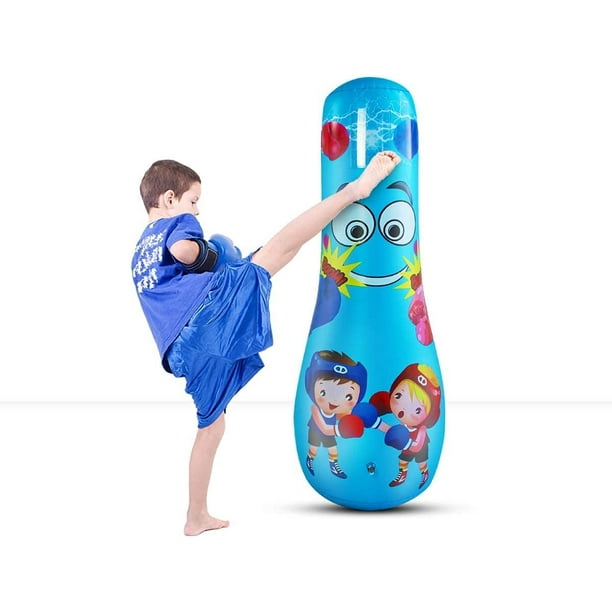 Sac de boxe gonflable pour enfants - Sac de boxe gonflable pour enfants de  63 « - Cadeau pour garçons et filles