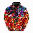 thumbnail image 3 of Sudadera con capucha de estilo hip hop para hombre y mujer, sudadera con estampado 3D de pollo, estilo Harajuku, informal, ropa de calle, 3 of 5