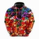 thumbnail image 3 of Sudadera con capucha de estilo hip hop para hombre y mujer, sudadera con estampado 3D de pollo, estilo Harajuku, informal, ropa de calle, 3 of 5