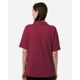 thumbnail image 3 of Harriton M105W Women's Maverick CVC Pique Polo-Wine-L, 3 of 6