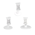 thumbnail image 2 of Inteprter Clip de succión Sucker Clamp Soporte de estante Autoadhesivo Suministros para el hogar Clips de etiqueta de precio de larga duración Cadenas y protecciones para puertas de seguridad 2.8 cm, 2 of 6
