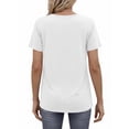 thumbnail image 4 of MOSHU 3 Pack T-Shirts for Women Short Sleeve Summer Womens Tops Casual Women T-shirts Summer Outfits, 4 of 9