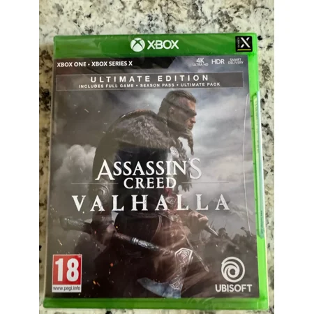 Assassins Creed Valhalla Ultimate Xbox One Series X w/Season Pass Ultimate Pack