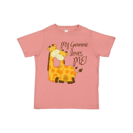 

Inktastic My Grammie Loves Me! Gift Toddler Boy or Toddler Girl T-Shirt