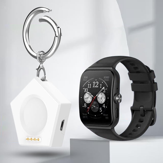 Base de carga portátil con base de cargador de llavero para OPPO Watch 3/Watch 2/3 Pro JShteea Nuevo