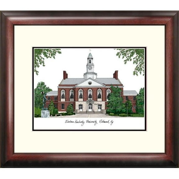 Campus Images KY999R 18'' x 14'' Eastern Kentucky University Alumnus Wall Art