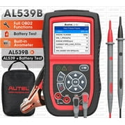 Autel OBD2 Scanner AL539B Car Diagnostic Code Reader Battery Tester Avometer 3-in-1 for 12 Volts Battery