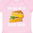 thumbnail image 4 of Inktastic You Had Me at Grilled Cheese Sandwich Boys or Girls Baby Bodysuit, 4 of 5
