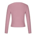 thumbnail image 5 of Women Cropped Cardigan Bolero Shrug Long Sleeve Button Down Knit Sweater Ribbed Y2K Fitted Cover Up for Dresses, 5 of 7