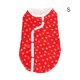 thumbnail image 3 of Greeniant Ropa para mascotas Cómodo traje Tang estilo tradicional chino sin mangas Ropa para mascotas Disfraces de animales Abrigos de moda Suministros Ropa para mascotas rojo S Greeniant PT000679-08, 3 of 6