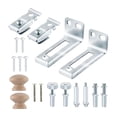 thumbnail image 2 of GUOOL Bifold Door Hardware Set Barn Door Hardware Door Installation and Repair Set, 2 of 8