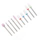 thumbnail image 5 of Broca para manicura Nail Art corte suavizante juego de brocas para uñas de 10 piezas para salón de uñas ANGGREK Otros, 5 of 8