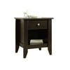 Sauder Shoal Creek Night Stand, Jamocha Wood Finish