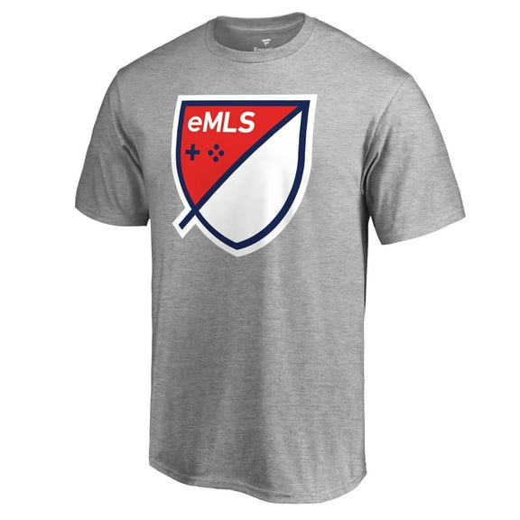 Men's Heathered Gray MLS eMLS Cup Player One T-Shirt
