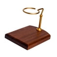 thumbnail image 3 of Soporte para gotero de café,Soporte para filtro de café por goteo,Multiusos ajustable con soporte de base de madera,Soporte de café por goteo portátil cobre, 3 of 9
